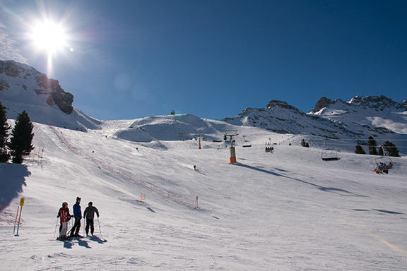 Winter Pension Gletscherblick